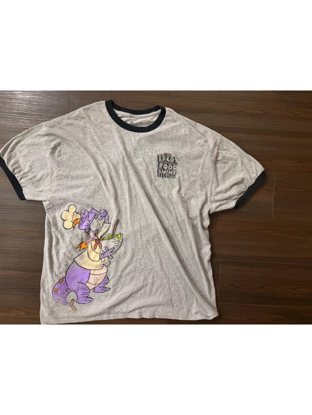Disney 2017 Epcot figment food and wine festival t shirt xxl